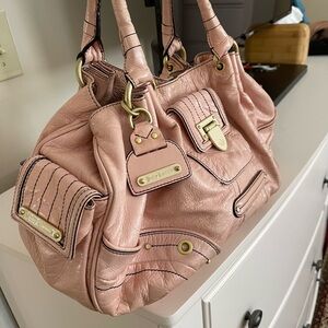 Juicy Couture Fluffy Leather Handbag